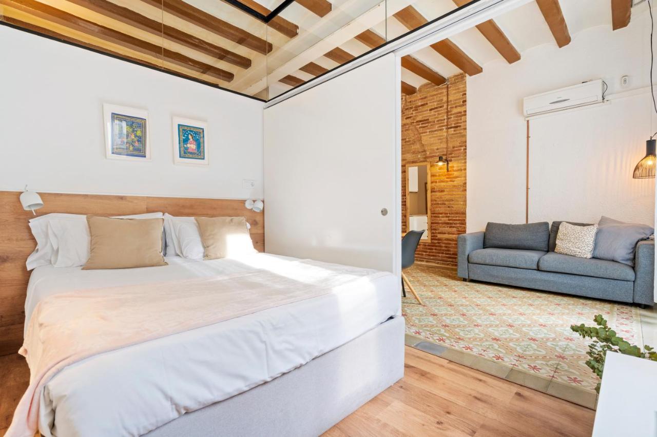 Apartmán Flateli Borrell Barcelona Exteriér fotografie