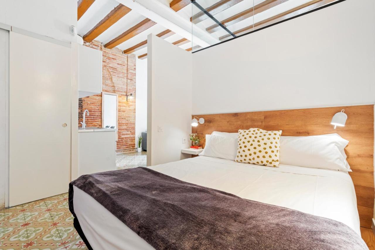 Apartmán Flateli Borrell Barcelona Exteriér fotografie
