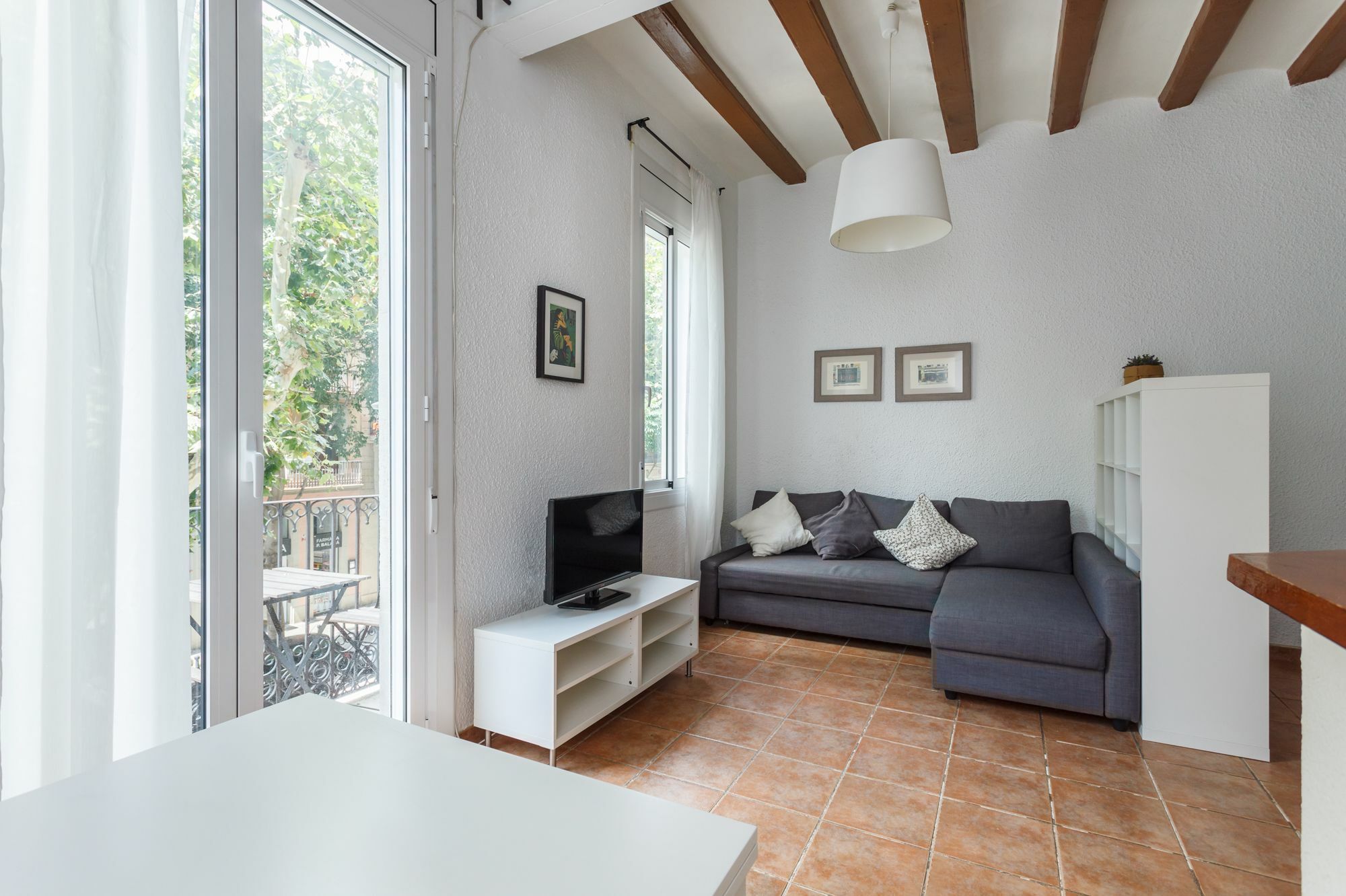 Apartmán Flateli Borrell Barcelona Exteriér fotografie